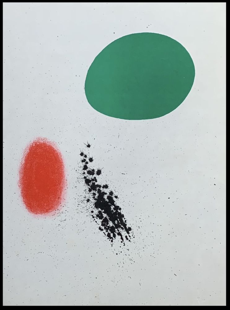 Lithographie Miró (After) - Composition II 