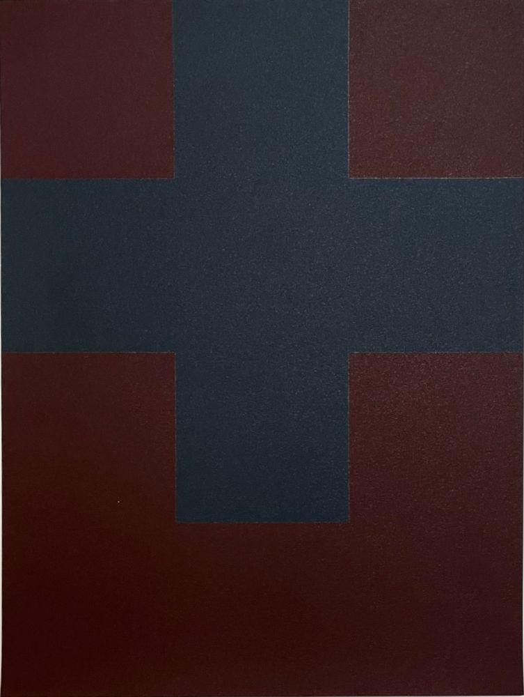 Sérigraphie Nemours - Composition III, 1989 - Hand-signed