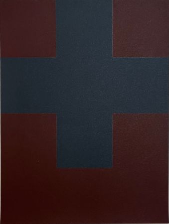 Sérigraphie Nemours - Composition III, 1989 - Hand-signed