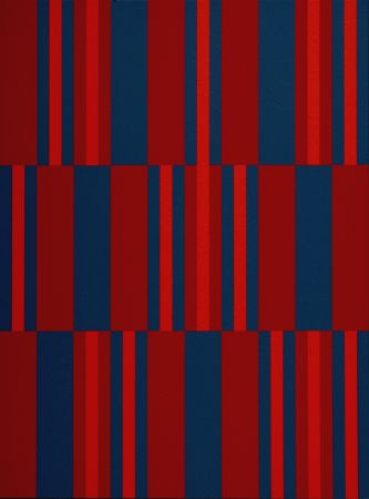 Sérigraphie Vacossin - Composition #IV, 1989