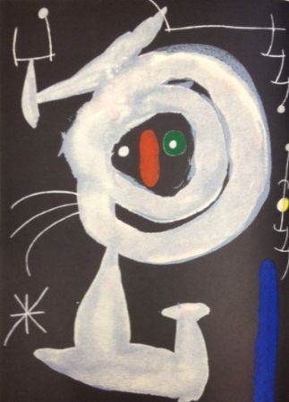 Lithographie Miró - Composition M