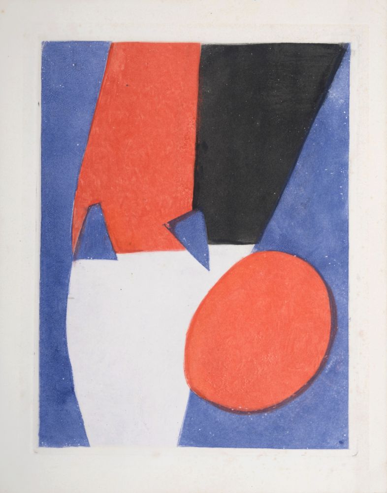 Eau-Forte Et Aquatinte Poliakoff - Composition, Parménide, 1964 (#A)