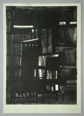 Lithographie Burssens - Composition pour Art Abstrait