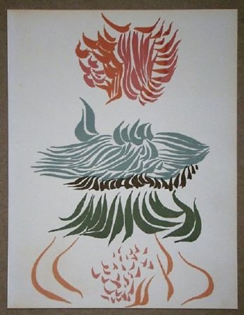 Lithographie Herold - Composition pour XXe Siècle