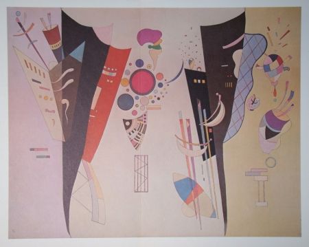 Lithographie Kandinsky - Composition, période parisienne 1934-1944