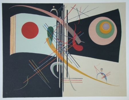 Lithographie Kandinsky - Composition, période parisienne 1934-1944