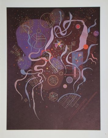 Lithographie Kandinsky - Composition, période parisienne 1934-1944