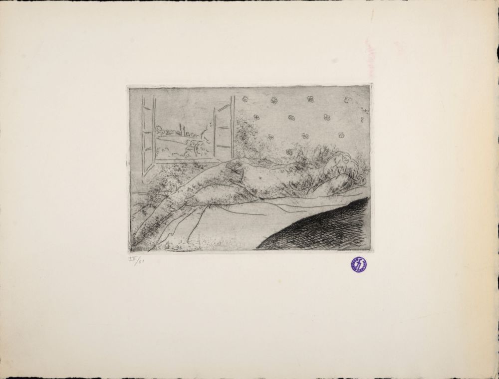 Eau-Forte Survage - Composition surréaliste (C), 1933