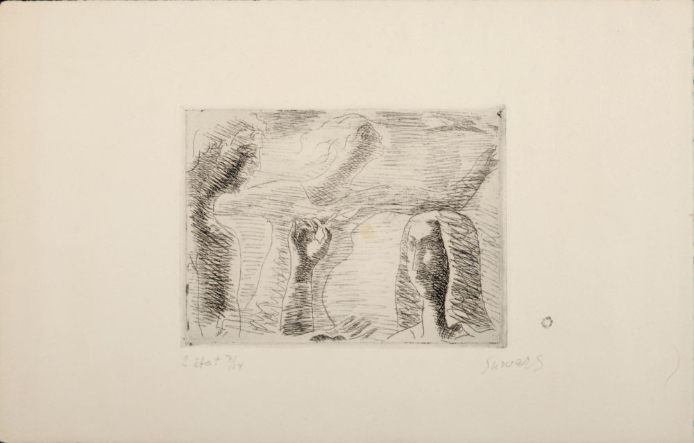 Eau-Forte Survage - Composition surréaliste (G), c. 1930s