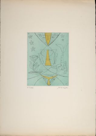 Eau-Forte Survage - Composition surréaliste XVI, c. 1930s