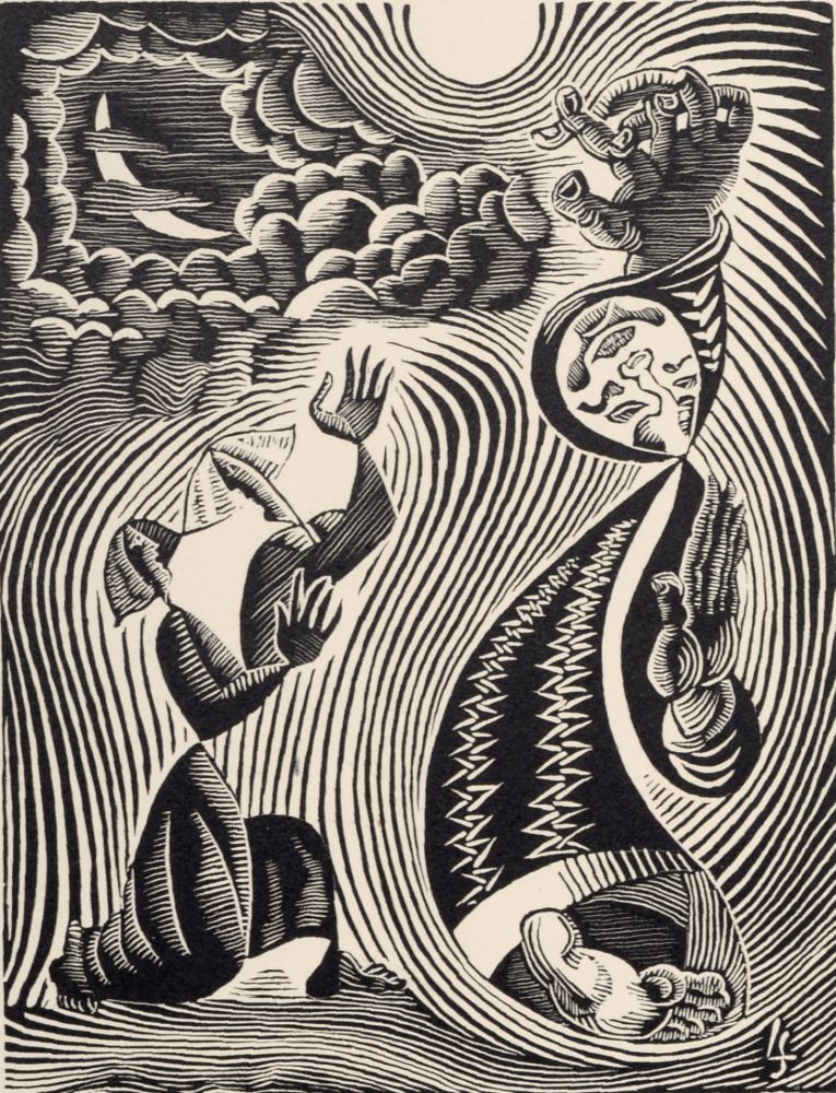 Gravure Sur Bois Survage - Composition surréaliste XXIX, 1940