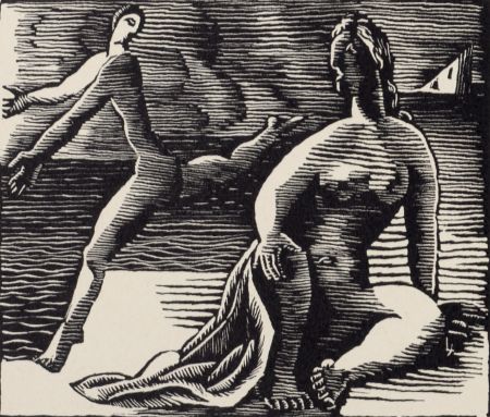 Gravure Sur Bois Survage - Composition surréaliste XXVI (1), 1957