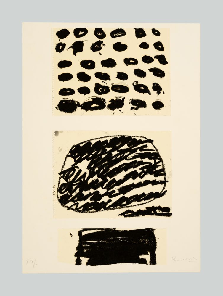 Lithographie Kounellis - Composizione