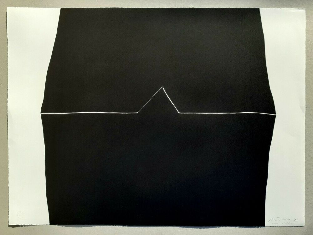 Lithographie Santomaso - Composizione