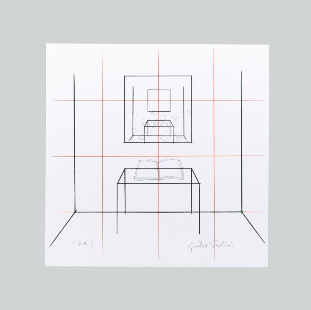 Lithographie Paolini - Composizione