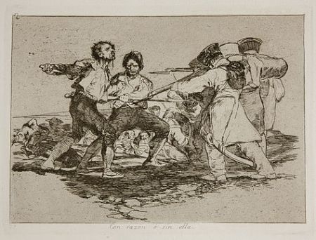 Gravure Goya - Con razón o sin ella