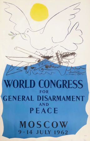 Lithographie Picasso - Congrès pour la Paix
