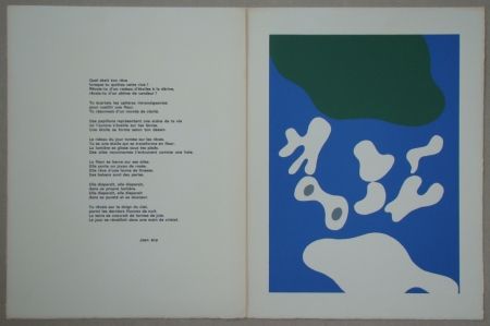 Sérigraphie Arp - Constellation, 1956