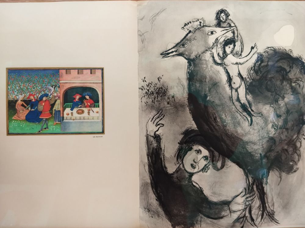 Livre Illustré Chagall - Contes de Boccage