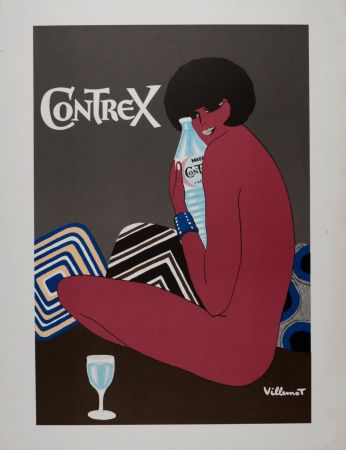 Lithographie Villemot - Contrex, c. 1980