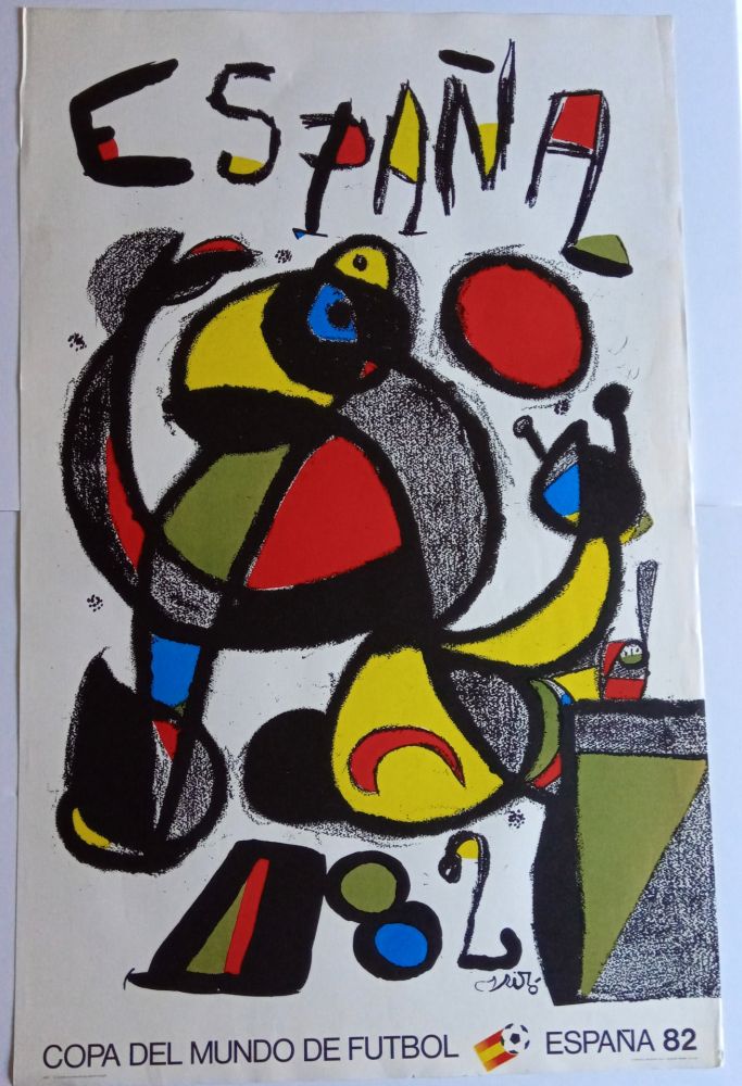 Affiche Miró - Copa del Mundo España 82