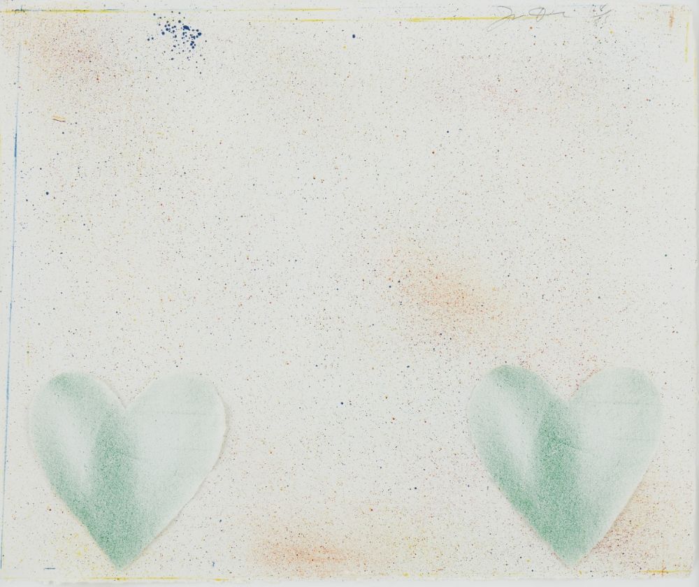 Lithographie Dine - Corazones holandeses