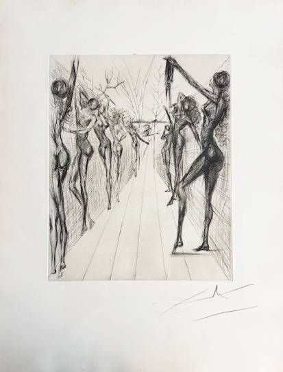 Pointe-Sèche Dali - Corridor de Kathmandou (Katmandu Corridor), black