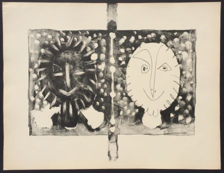 Lithographie Picasso - Couverture Mourlot I (B. 591)