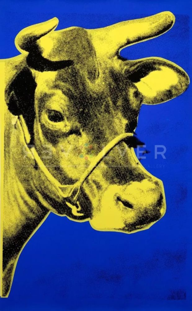 Sérigraphie Warhol - Cow 12