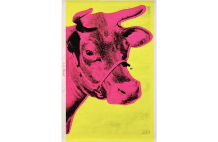 Sérigraphie Warhol - Cow II.11
