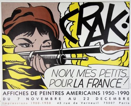 Offset Lichtenstein - Crak Now Mes Petits pour la France