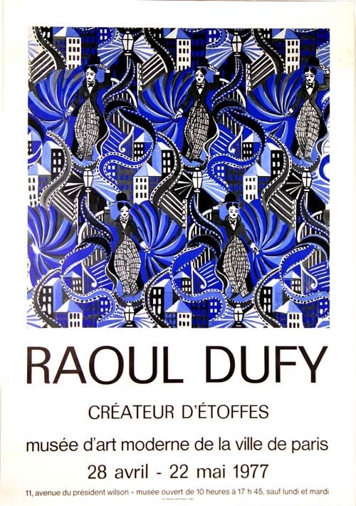 Offset Dufy - Createur D'Etoffes  Musee D'art Moderne 