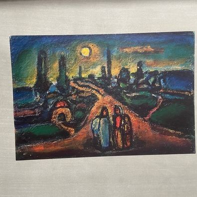 Héliogravure Rouault - Crepuscule