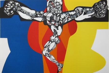 Lithographie Neizvestny - Crucifix