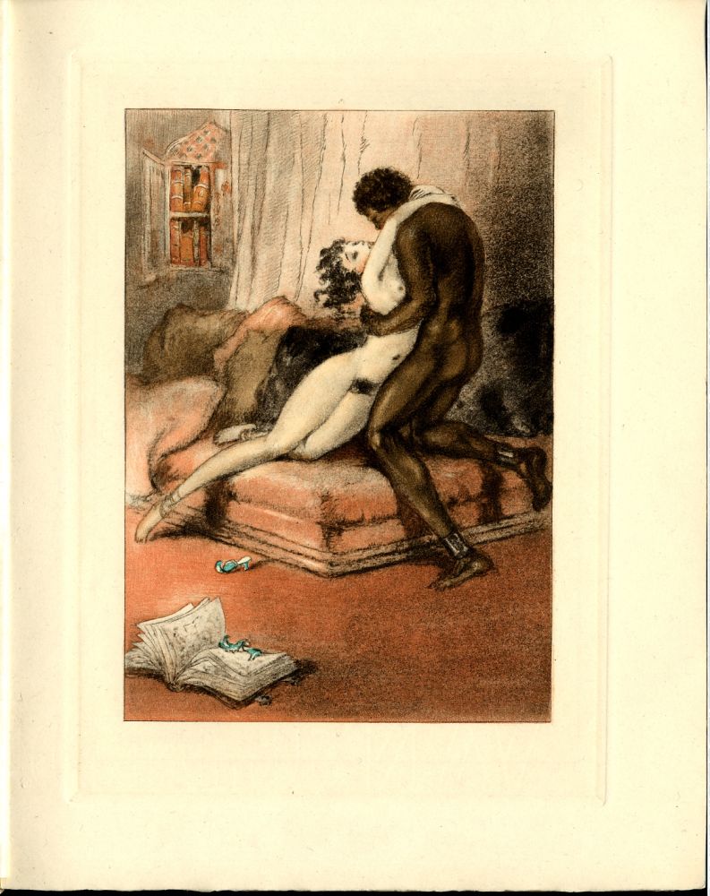 Livre Illustré Icart - CRÉBILLON, Fils : LE SOPHA. 23 (22) eaux-fortes originales en couleurs de Louis Icart.