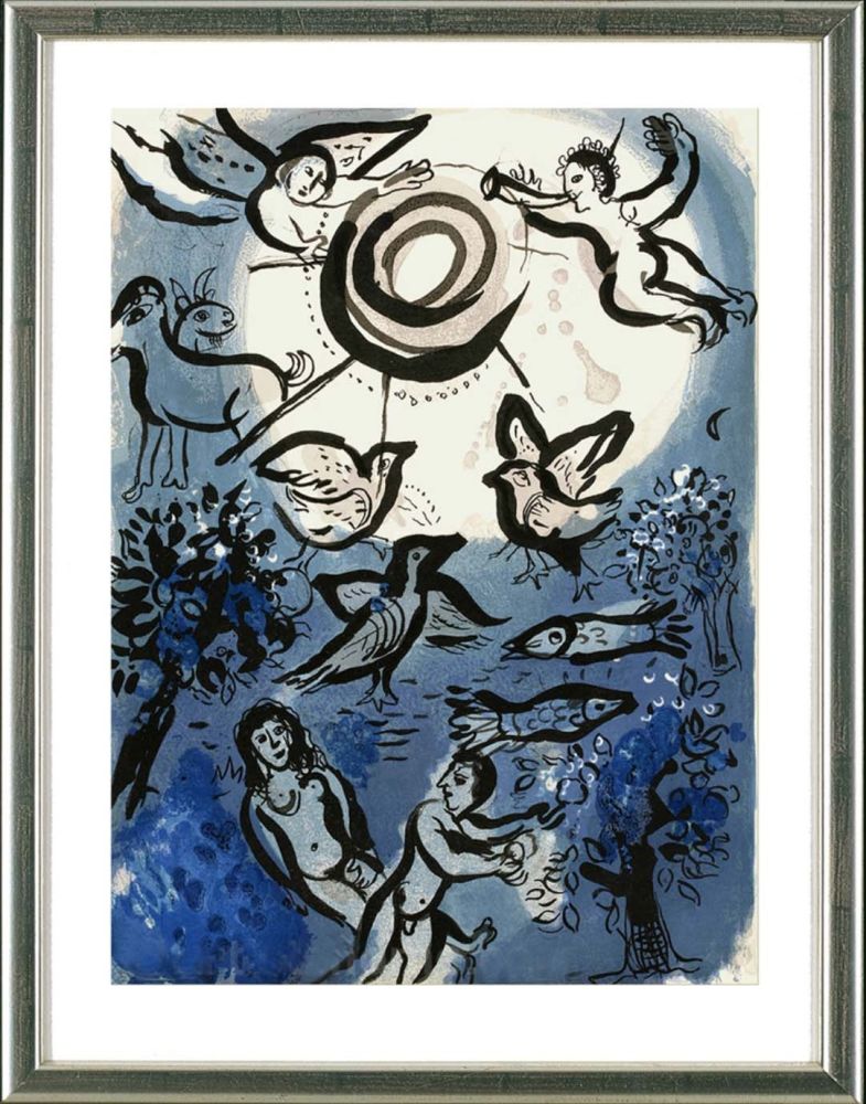 Lithographie Chagall - Création (Schöpfung), 1960