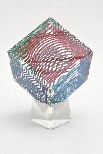 Multiple Vasarely - Cube