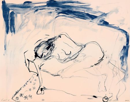 Lithographie Emin - Curled Up