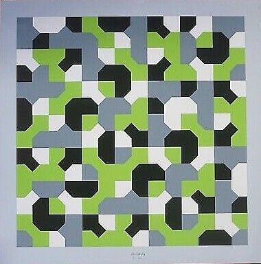 Sérigraphie Munari - Curve di Peano