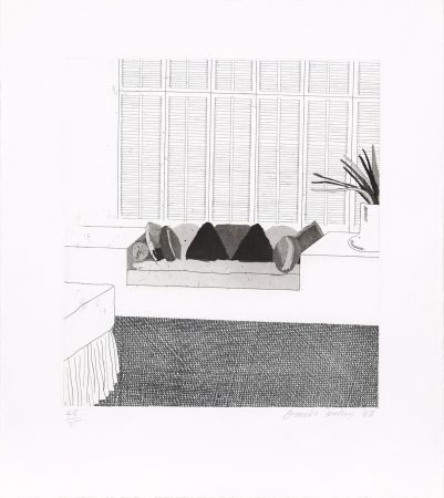 Eau-Forte Et Aquatinte Hockney - Cushions