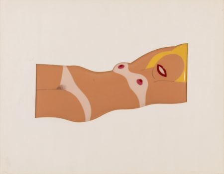 Sérigraphie Wesselmann - Cut-out nude