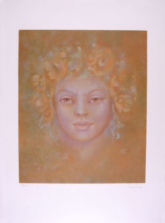 Lithographie Fini - Cynthia