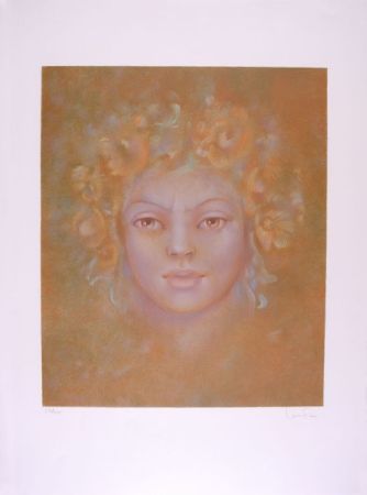 Lithographie Fini - Cynthia