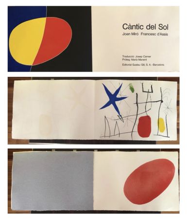 Livre Illustré Miró - CÀNTIC AL SOL