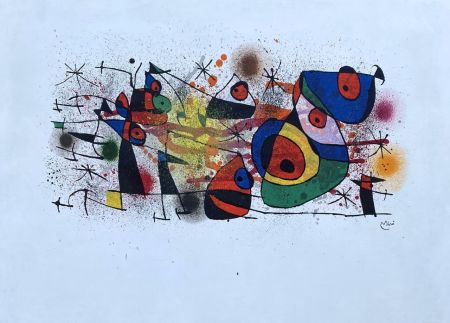 Lithographie Miró - Céramique