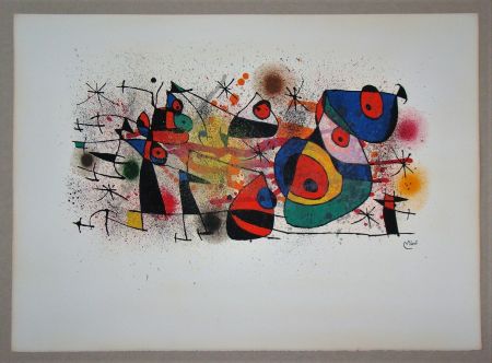 Lithographie Miró - Céramiques