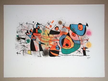 Lithographie Miró - Céramiques