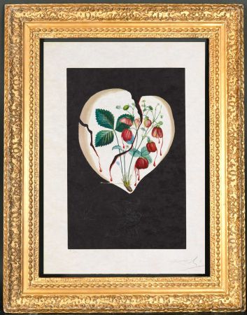 Relief Dali - Cœur de fraises
