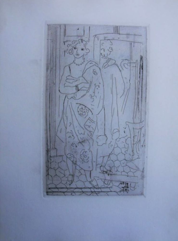 Gravure Matisse - D116 Le Reflect Dans La Glace