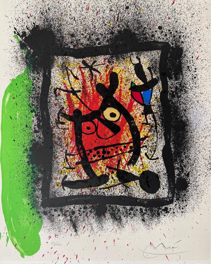 Lithographie Miró - Da Lebenslangliches interview 